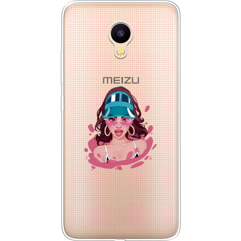 Прозрачный чехол Uprint Meizu M3 / M3s Selena Gomez