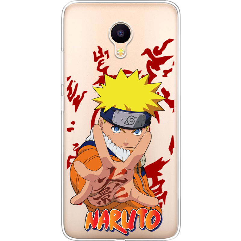 Прозрачный чехол Uprint Meizu M3 / M3s Naruto