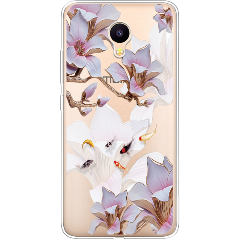 Прозрачный чехол Uprint Meizu M3 / M3s Chinese Magnolia