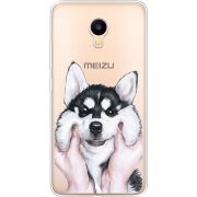 Прозрачный чехол Uprint Meizu M3 / M3s Husky