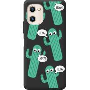 Прозрачный чехол BoxFace Umidigi G1 с 3D-глазками HIYA