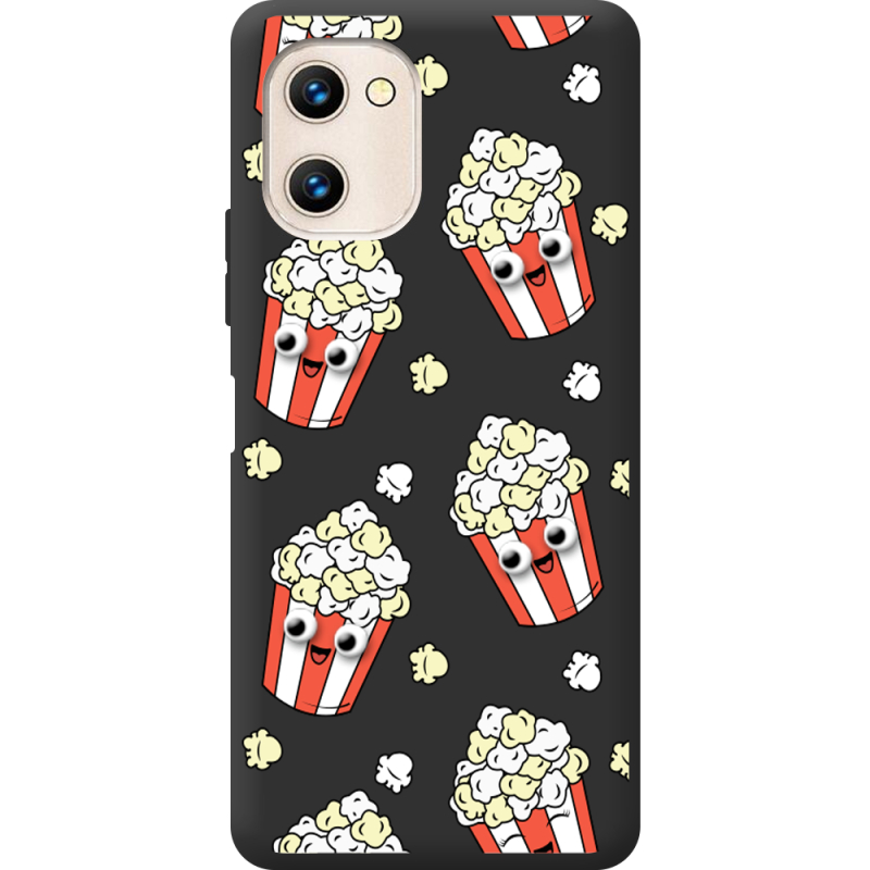 Прозрачный чехол BoxFace Umidigi G1 с 3D-глазками Popcorn