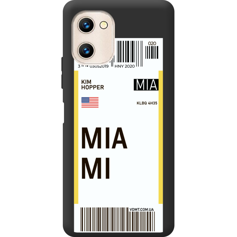 Прозрачный чехол BoxFace Umidigi G1 Ticket Miami