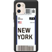 Прозрачный чехол BoxFace Umidigi G1 Ticket New York