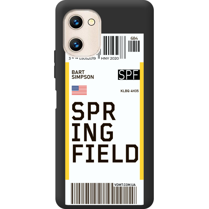 Прозрачный чехол BoxFace Umidigi G1 Ticket Springfield