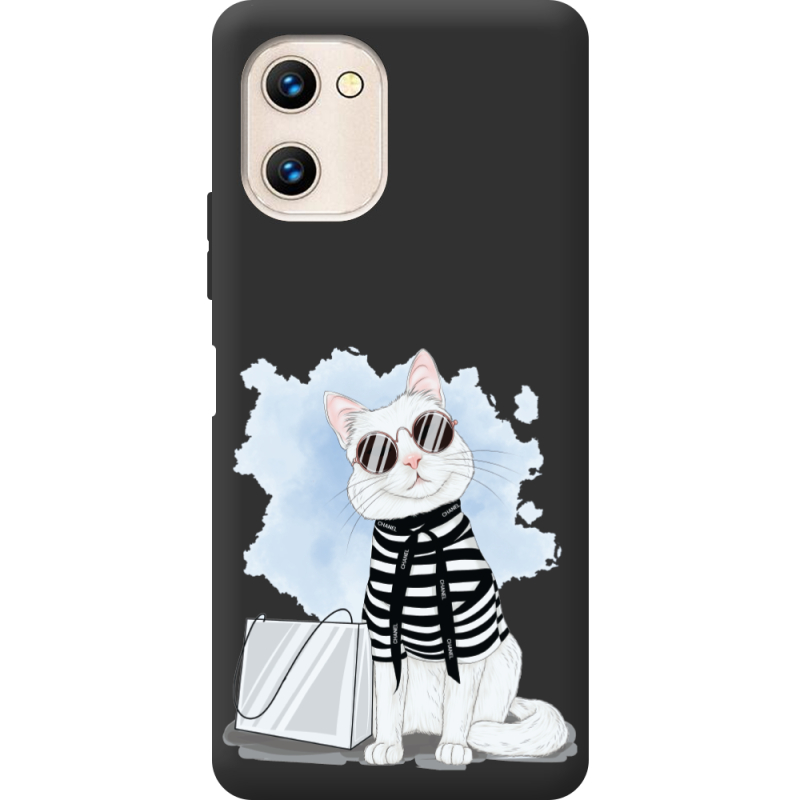 Прозрачный чехол BoxFace Umidigi G1 Cat Style