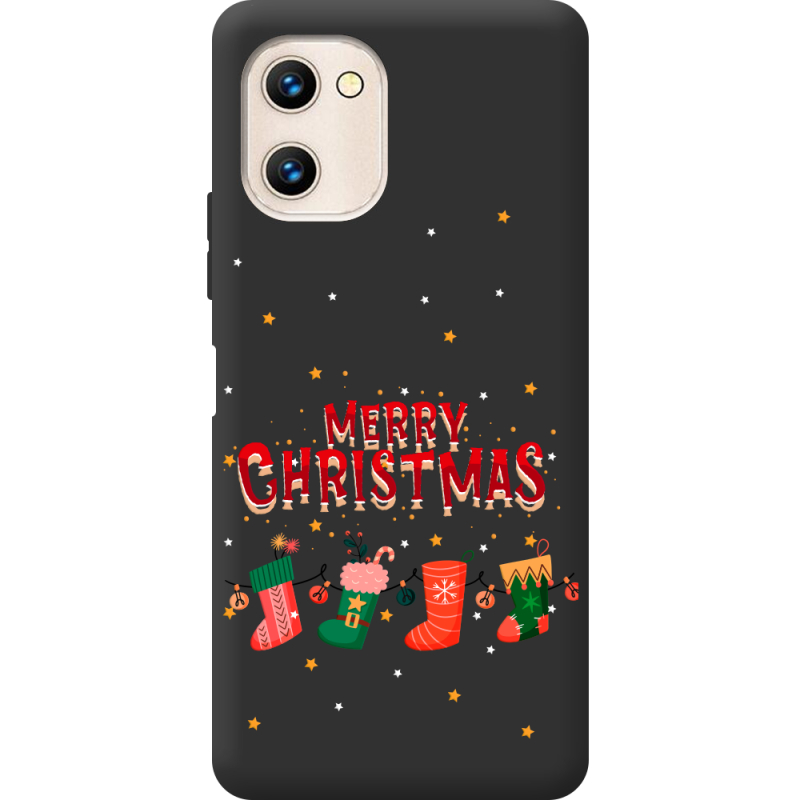 Прозрачный чехол BoxFace Umidigi G1 Merry Christmas