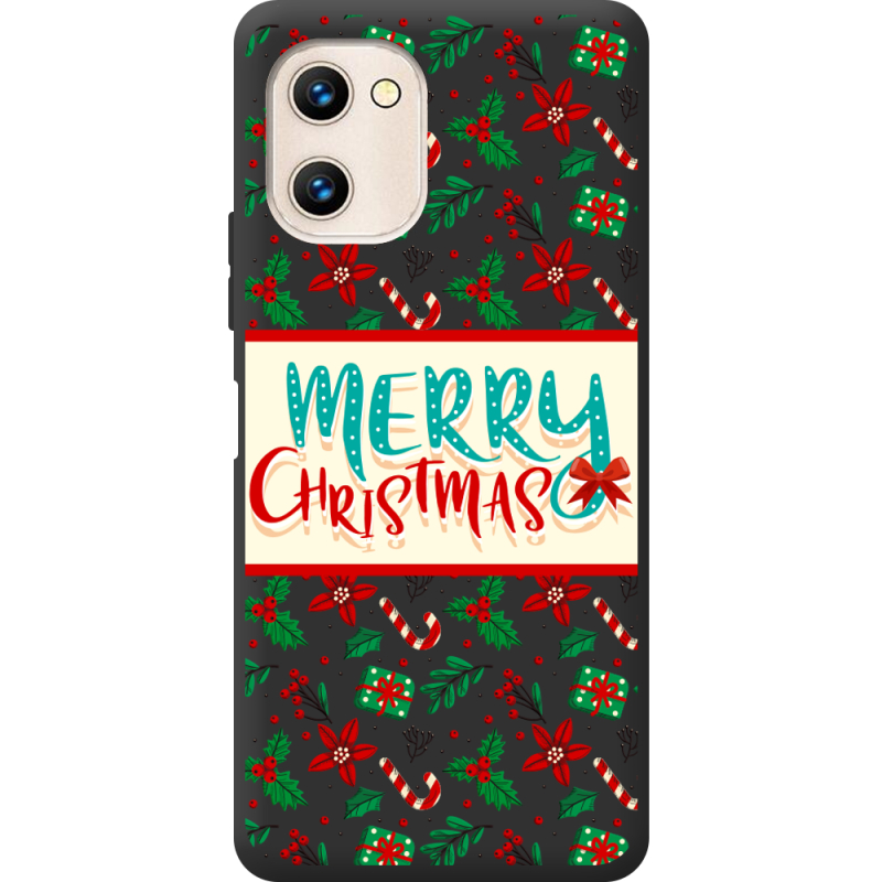 Прозрачный чехол BoxFace Umidigi G1 Vintage Christmas Pattern