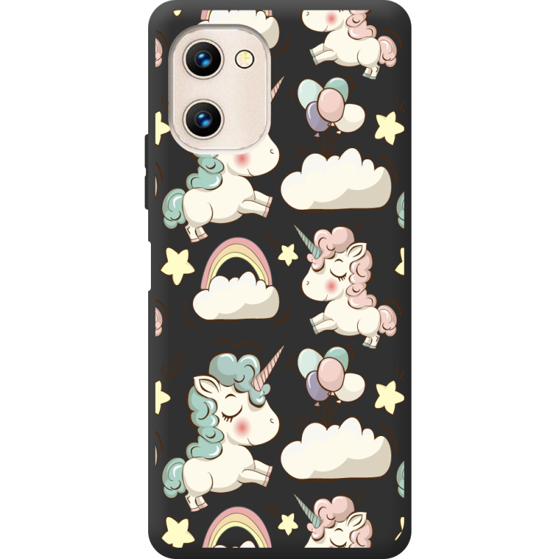 Прозрачный чехол BoxFace Umidigi G1 Unicorns