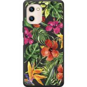 Прозрачный чехол BoxFace Umidigi G1 Tropical Flowers