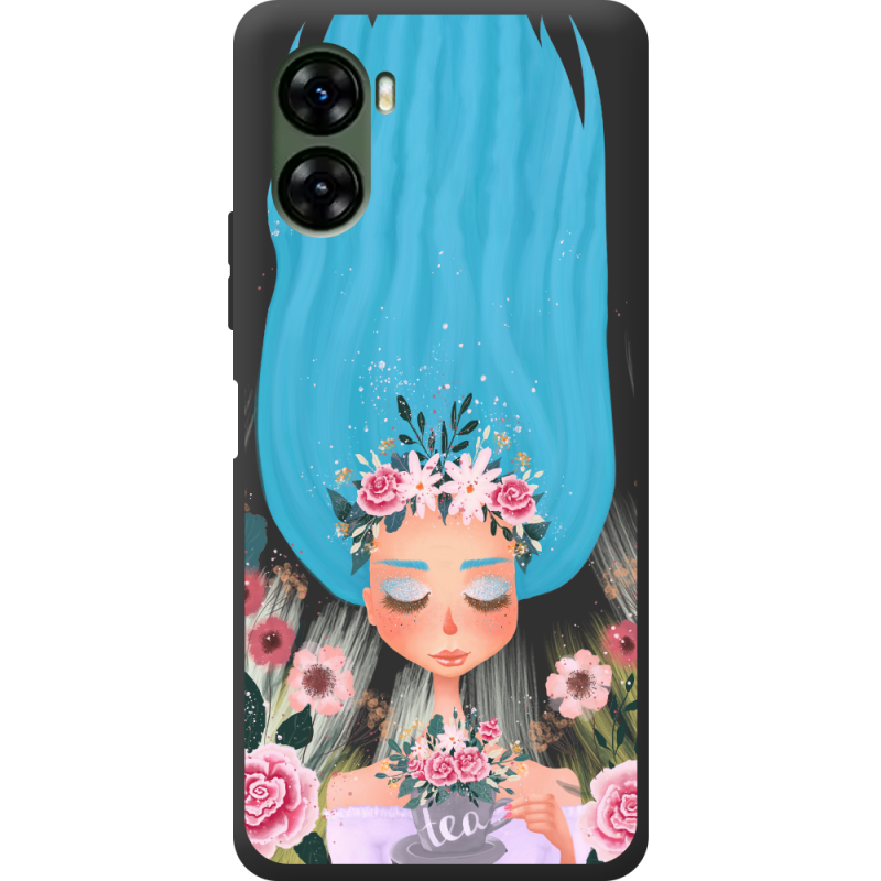 Прозрачный чехол BoxFace Umidigi G3 Blue Hair