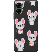 Прозрачный чехол BoxFace Umidigi G3 с 3D-глазками Mouse