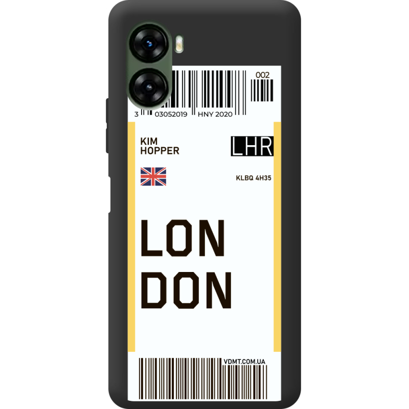 Прозрачный чехол BoxFace Umidigi G3 Ticket London
