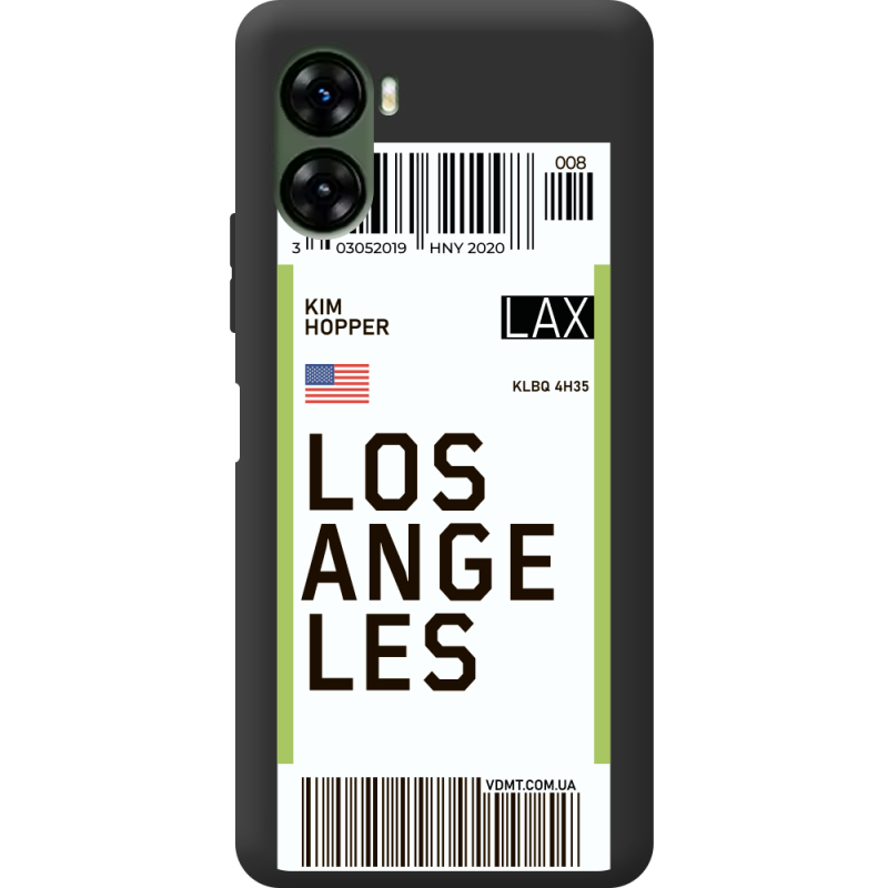 Прозрачный чехол BoxFace Umidigi G3 Ticket Los Angeles
