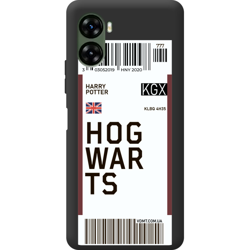 Прозрачный чехол BoxFace Umidigi G3 Ticket Hogwarts