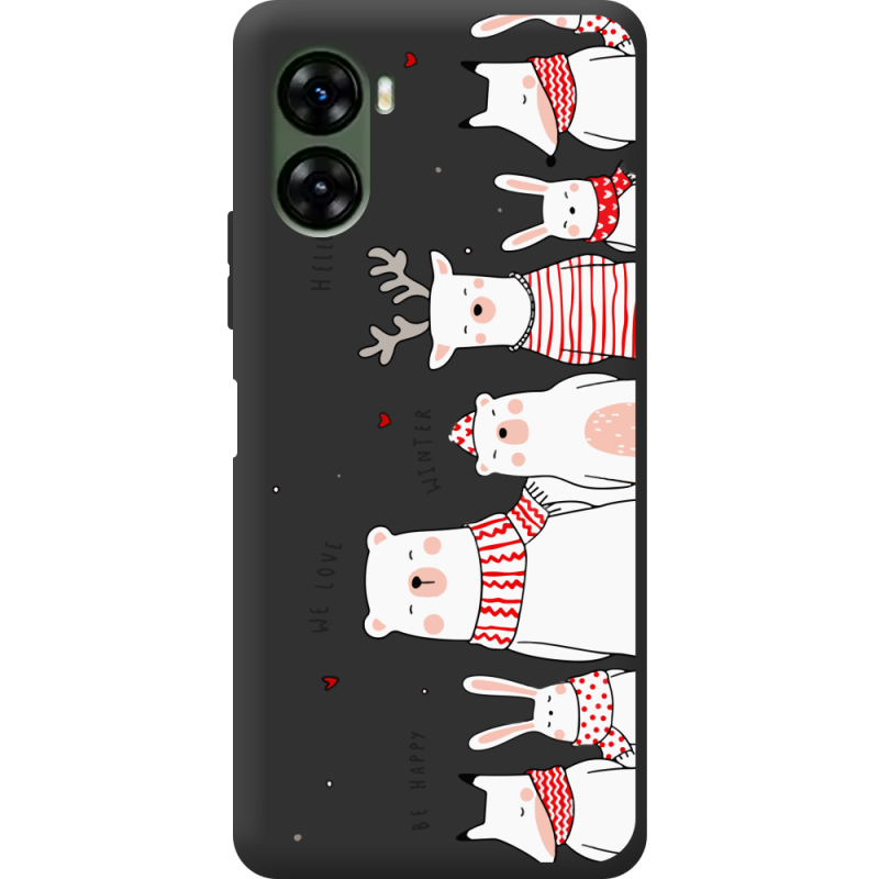 Прозрачный чехол BoxFace Umidigi G3 The Friendly Beasts