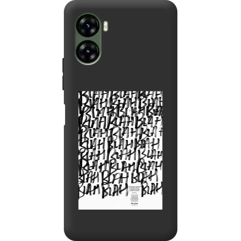 Прозрачный чехол BoxFace Umidigi G3 Blah Blah