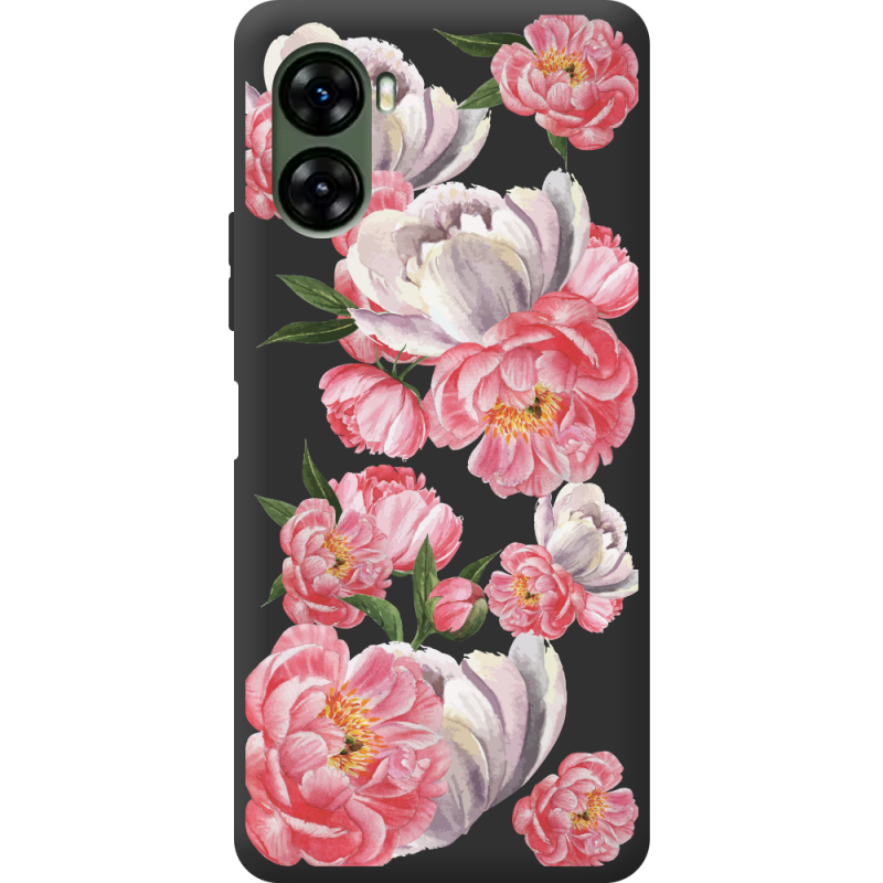 Прозрачный чехол BoxFace Umidigi G3 Peony Watercolor Style