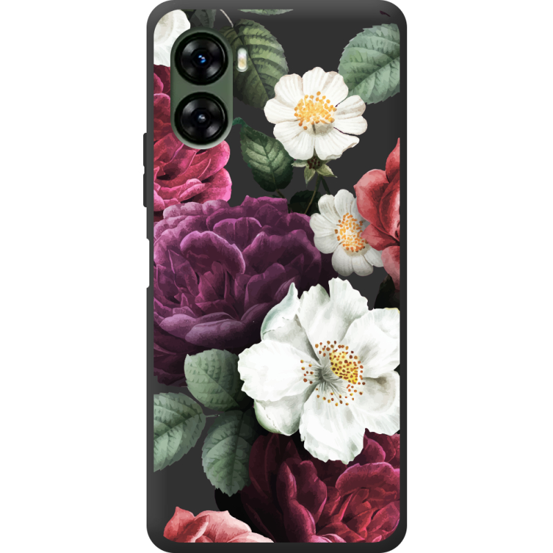 Прозрачный чехол BoxFace Umidigi G3 Floral Dark Dreams