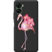 Прозрачный чехол BoxFace Umidigi G3 Floral Flamingo