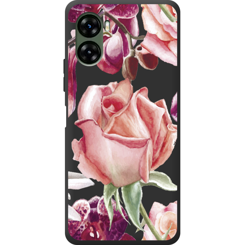 Прозрачный чехол BoxFace Umidigi G3 Rose