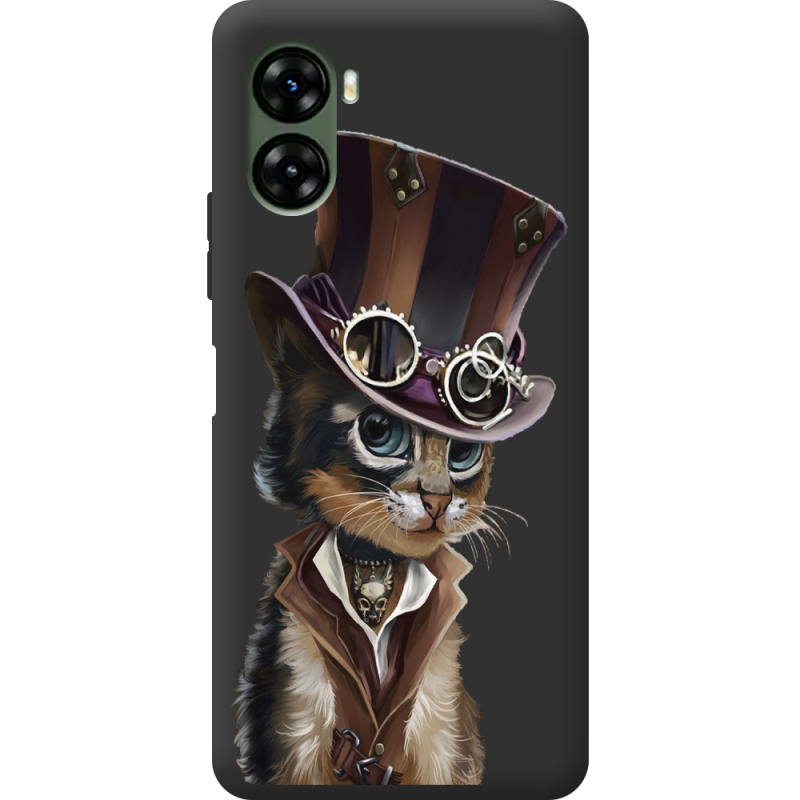 Прозрачный чехол BoxFace Umidigi G3 Steampunk Cat