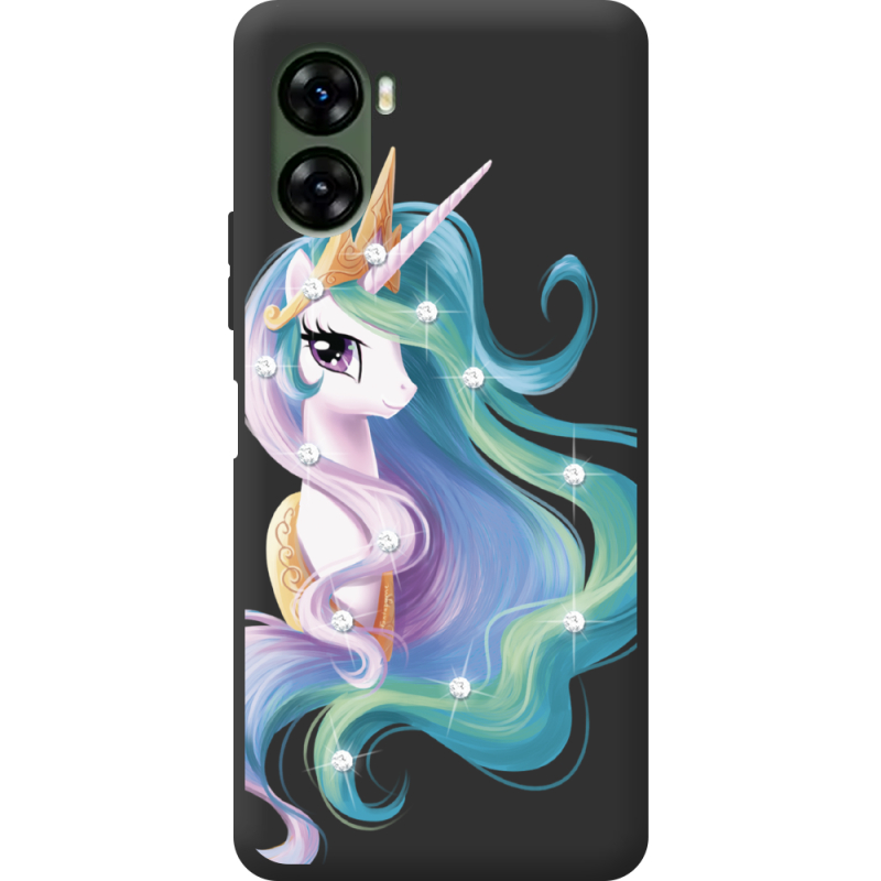Чехол со стразами Umidigi G3 Unicorn Queen