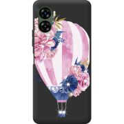 Чехол со стразами Umidigi G3 Pink Air Baloon