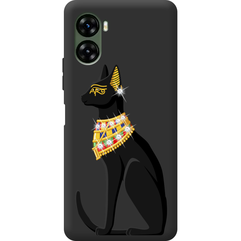 Чехол со стразами Umidigi G3 Egipet Cat