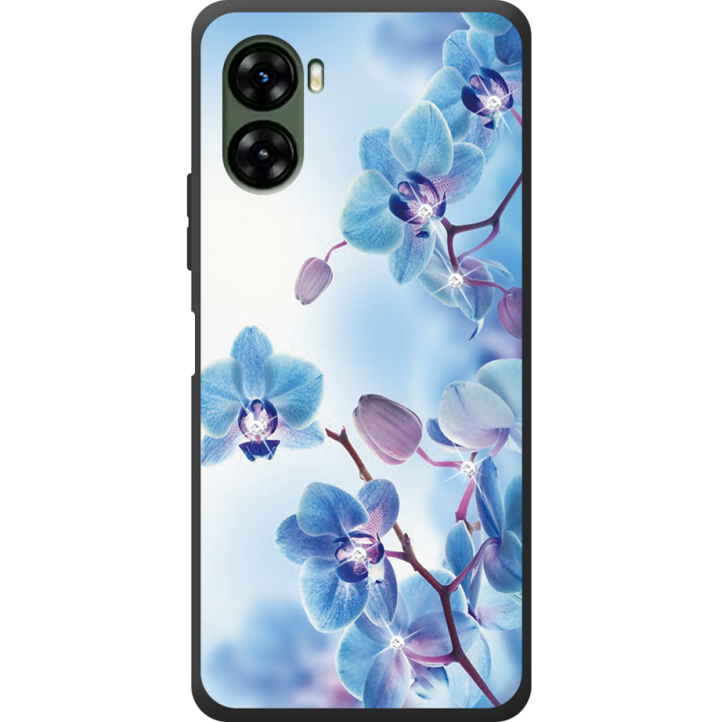 Чехол со стразами Umidigi G3 Orchids