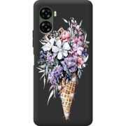 Чехол со стразами Umidigi G3 Ice Cream Flowers
