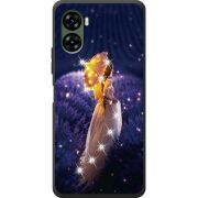 Чехол со стразами Umidigi G3 Girl with Umbrella