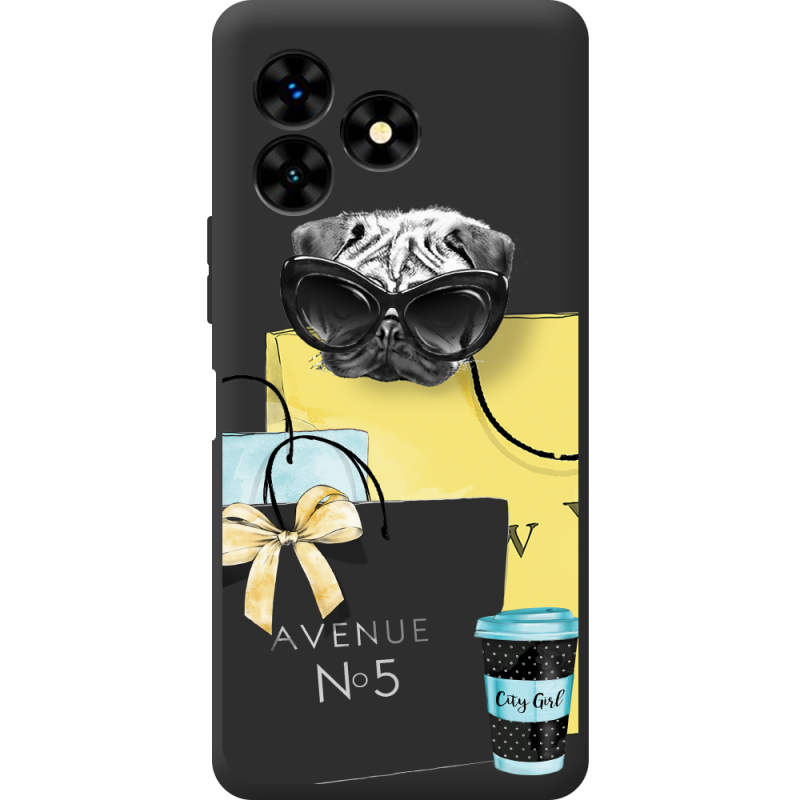 Прозрачный чехол BoxFace Umidigi G5 Mecha Fashion Pug