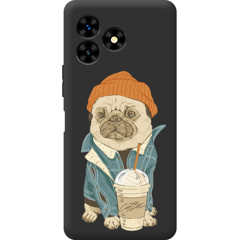 Прозрачный чехол BoxFace Umidigi G5 Mecha Dog Coffeeman