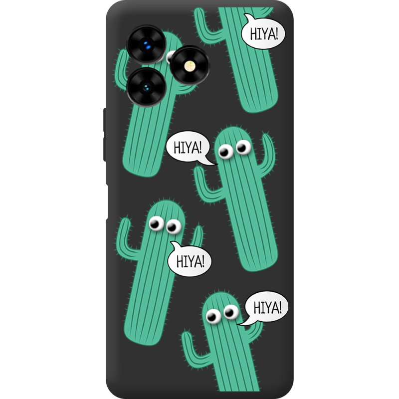 Прозрачный чехол BoxFace Umidigi G5 Mecha с 3D-глазками HIYA