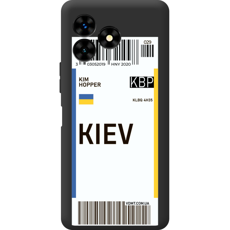 Прозрачный чехол BoxFace Umidigi G5 Mecha Ticket Kiev