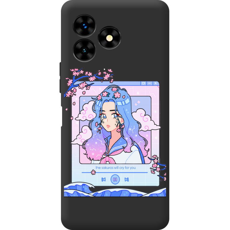 Прозрачный чехол BoxFace Umidigi G5 Mecha The Sakuras Will Cry For You