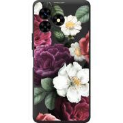 Прозрачный чехол BoxFace Umidigi G5 Mecha Floral Dark Dreams