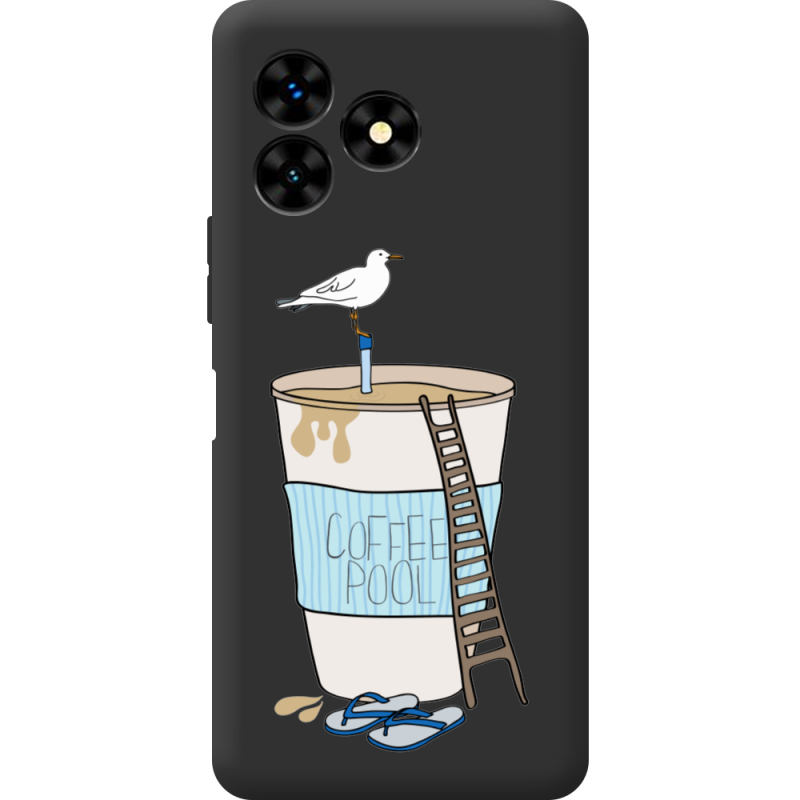 Прозрачный чехол BoxFace Umidigi G5 Mecha Segull in Cofee Pool