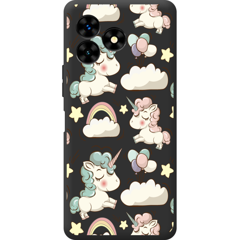 Прозрачный чехол BoxFace Umidigi G5 Mecha Unicorns