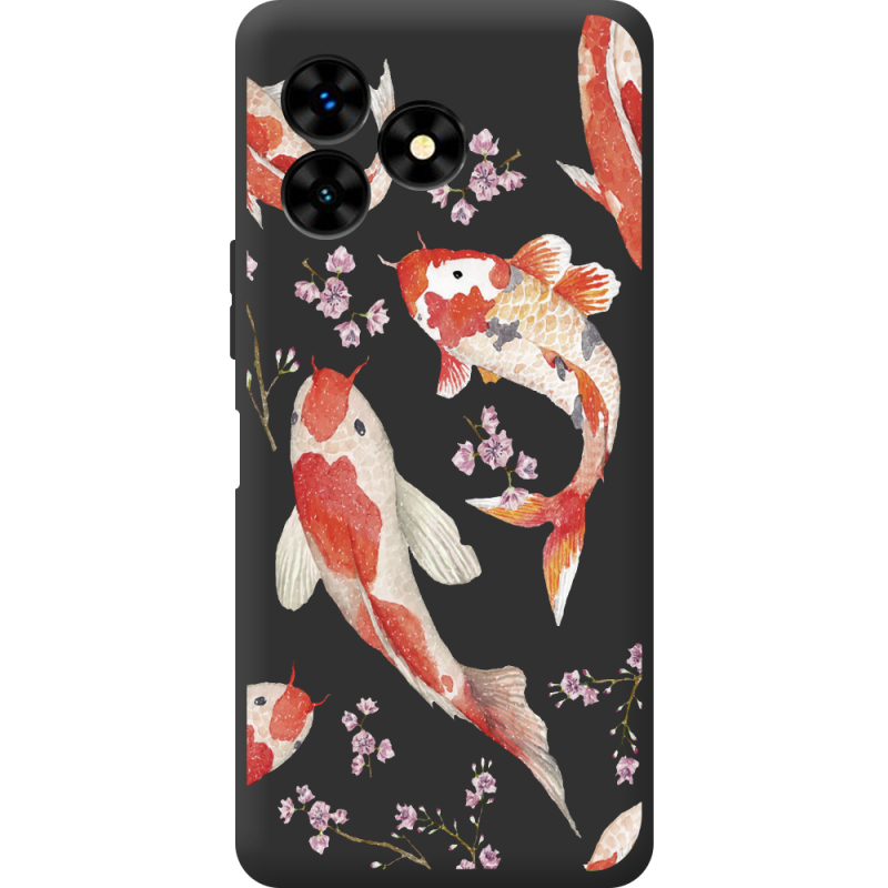 Прозрачный чехол BoxFace Umidigi G5 Mecha Japanese Koi Fish