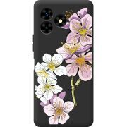 Прозрачный чехол BoxFace Umidigi G5 Mecha Cherry Blossom