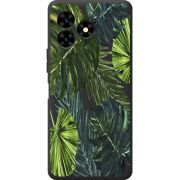 Прозрачный чехол BoxFace Umidigi G5 Mecha Palm Tree