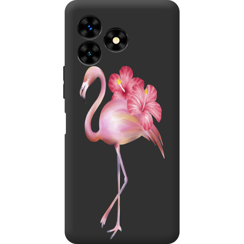 Прозрачный чехол BoxFace Umidigi G5 Mecha Floral Flamingo