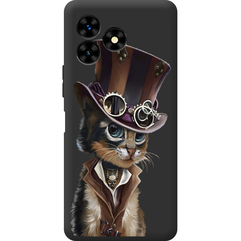 Прозрачный чехол BoxFace Umidigi G5 Mecha Steampunk Cat
