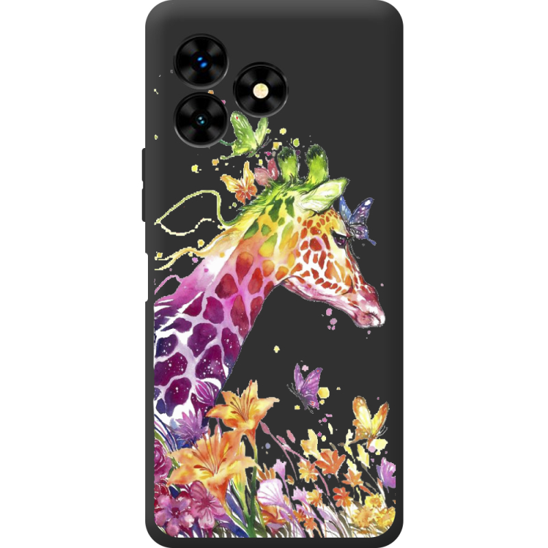 Прозрачный чехол BoxFace Umidigi G5 Mecha Colorful Giraffe