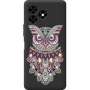 Чехол со стразами Umidigi G5 Mecha Owl