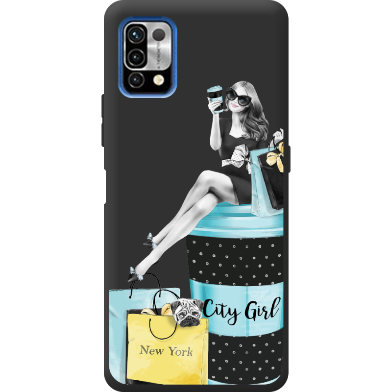 Прозрачный чехол BoxFace Umidigi Power 5 City Girl