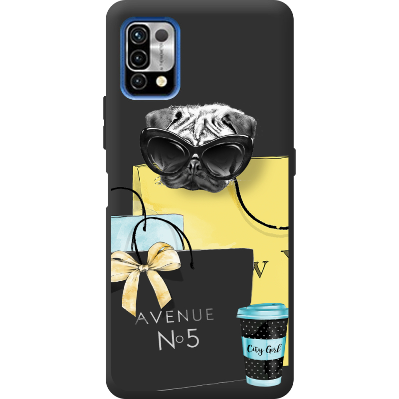 Прозрачный чехол BoxFace Umidigi Power 5 Fashion Pug
