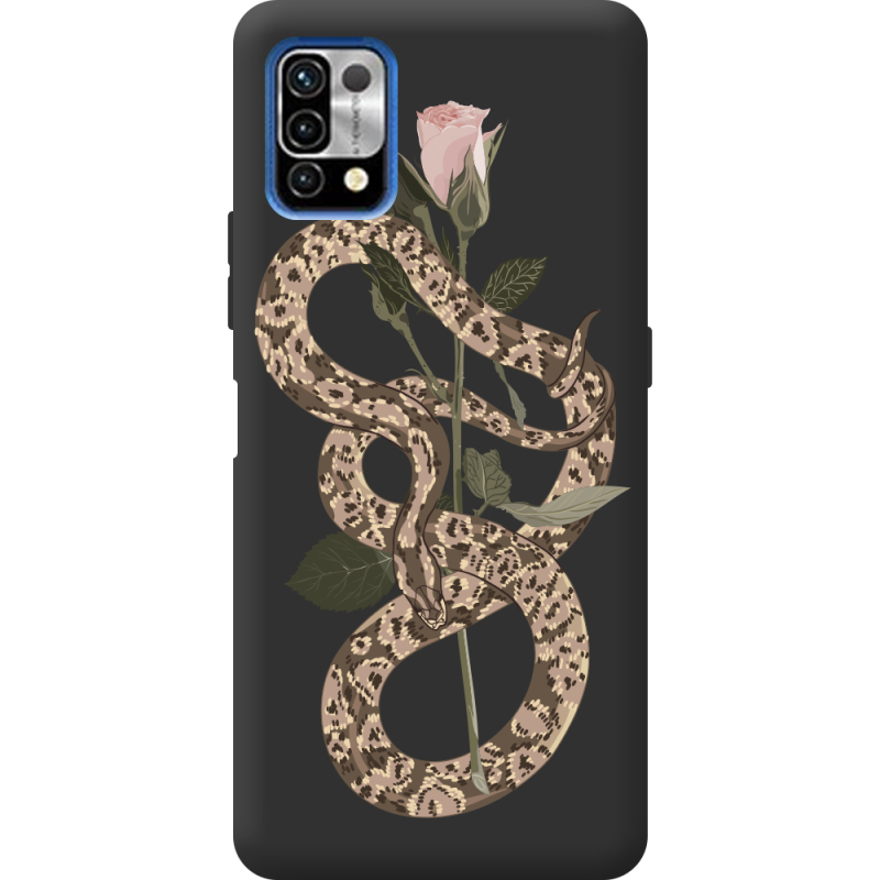 Прозрачный чехол BoxFace Umidigi Power 5 Glamor Snake